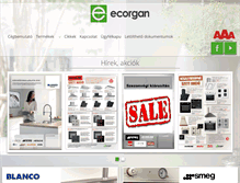 Tablet Screenshot of ecorgan.hu